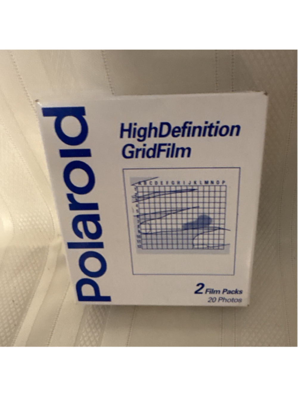 Polaroid High Definition Grid Film 2 Packs 20 Photos 4.0x4.1 in
